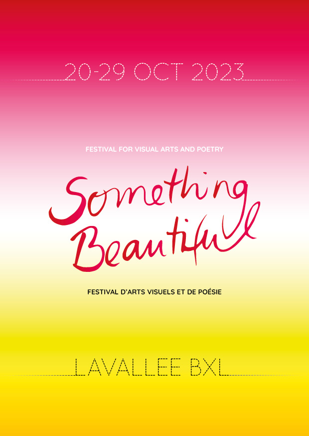 something beautiful This is the logo FESTIVAL FOR VISUAL ARTS AND POETRY