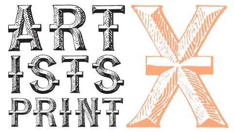 Artists print X