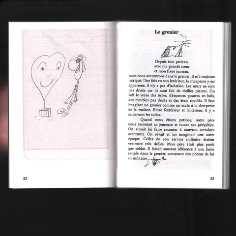 Contrat de travail, mémoire, impression numérique, 9 x 13,5 cm, 110 pages, 10 exemplaires, 2024.