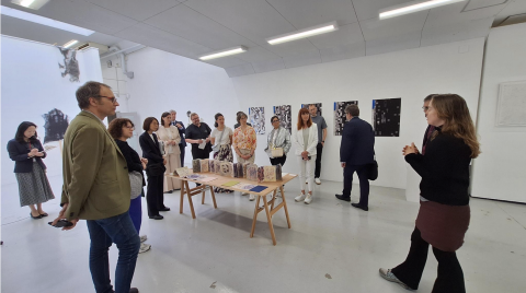 Visite de l'université des arts de Tokyo (Tōkyō Geijutsu Daigaku)