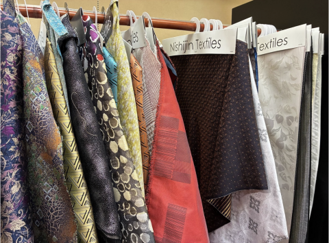 Visite du quartier des artisans textiles à Kyoto (Nishijin et Orinasukan)