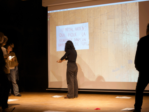 Performance Métal Ardent, ARBA, Bruxelles, 2024 ©Romane Moisan