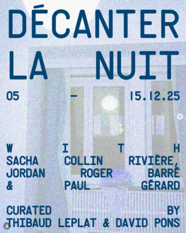décanter la nuit
