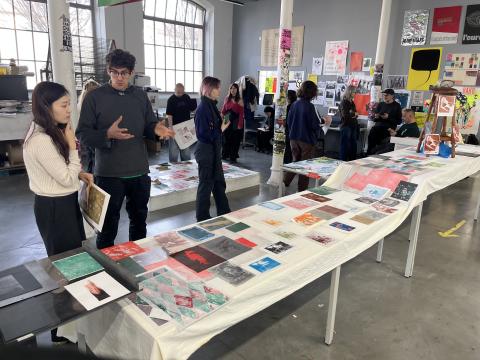 Voyage à Saint-Étienne 2026 – partenariat avec l’ESADSE © Cyril Bihain