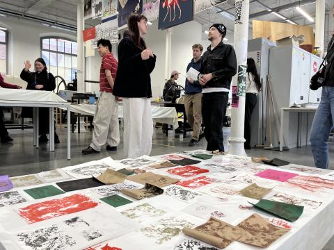 Voyage à Saint-Étienne 2026 – partenariat avec l’ESADSE © Cyril Bihain
